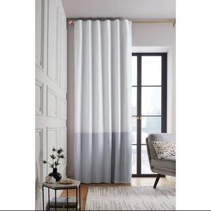 84”x50” Blackout Curtain Panel Gray